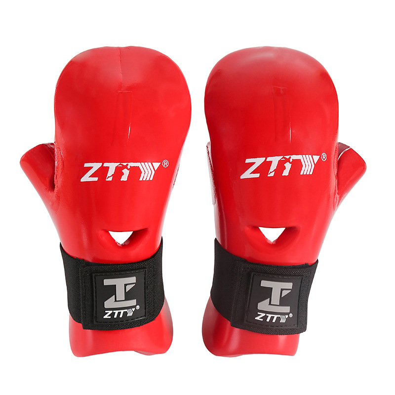 ZTTY Taekwondo Guantes NBR Competencia de entrenamiento para adultos Boxeo Sanda Guantes Protección para niños Protección