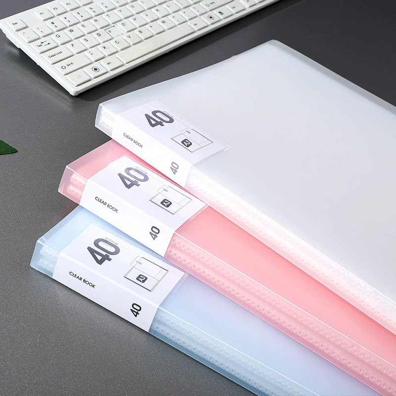 A3 file folder organizer storage bag information booklet multi-layer insert file classification folder examination paper folder processing and customization