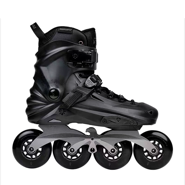 Black pair of shoes