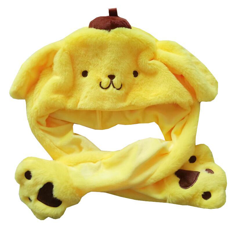 Sombrero con orejas móviles coolomi Yugui melodía de perro Internet celebridad airbag gatito emisor de luz gato conejo sombrero de oreja