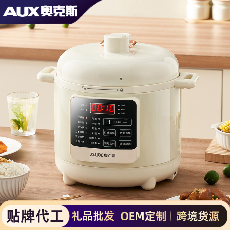 Oaks Electric Pressure Cooker Smart Home 3-4 People Pressure Cooker 5L Fully Automatic Multi-Function Electric Pressure Cooker Wholesale