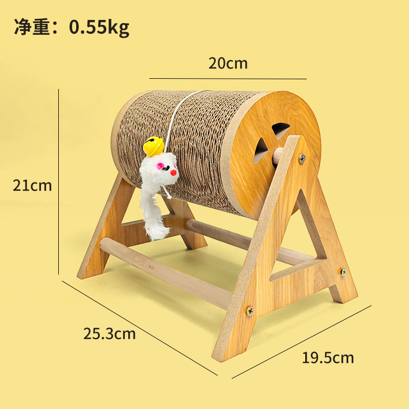 Multifuncional gato agarrar cartón corrugado resistente al desgaste gato agarrar placa agarrar gato agarrar bola agarrar