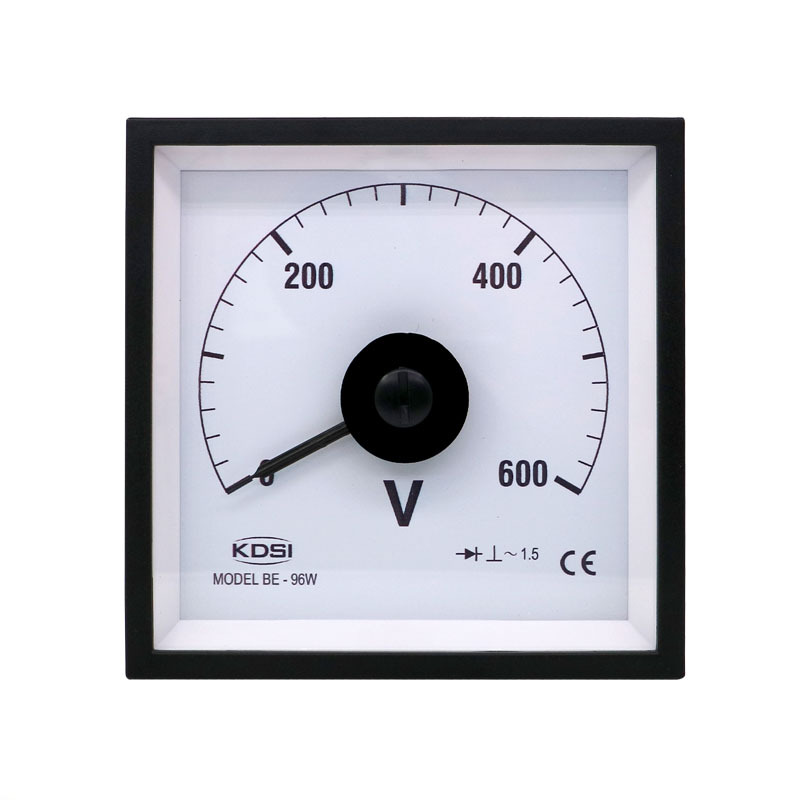 指针式交流电压表BE-96W AC600V 船用电压仪表 固定式安装电表