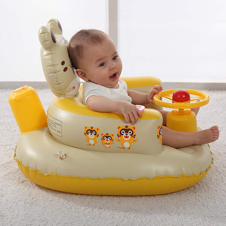 Creative and Portable Baby and Toddler Training Cartoon Chair for Cars, Sofas, and Feeding