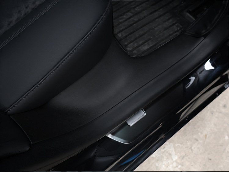 Suitable for 2024=26 Tesla Model 3 Highland New Version Door Sill Strips and Interior Door Welcome Pedals