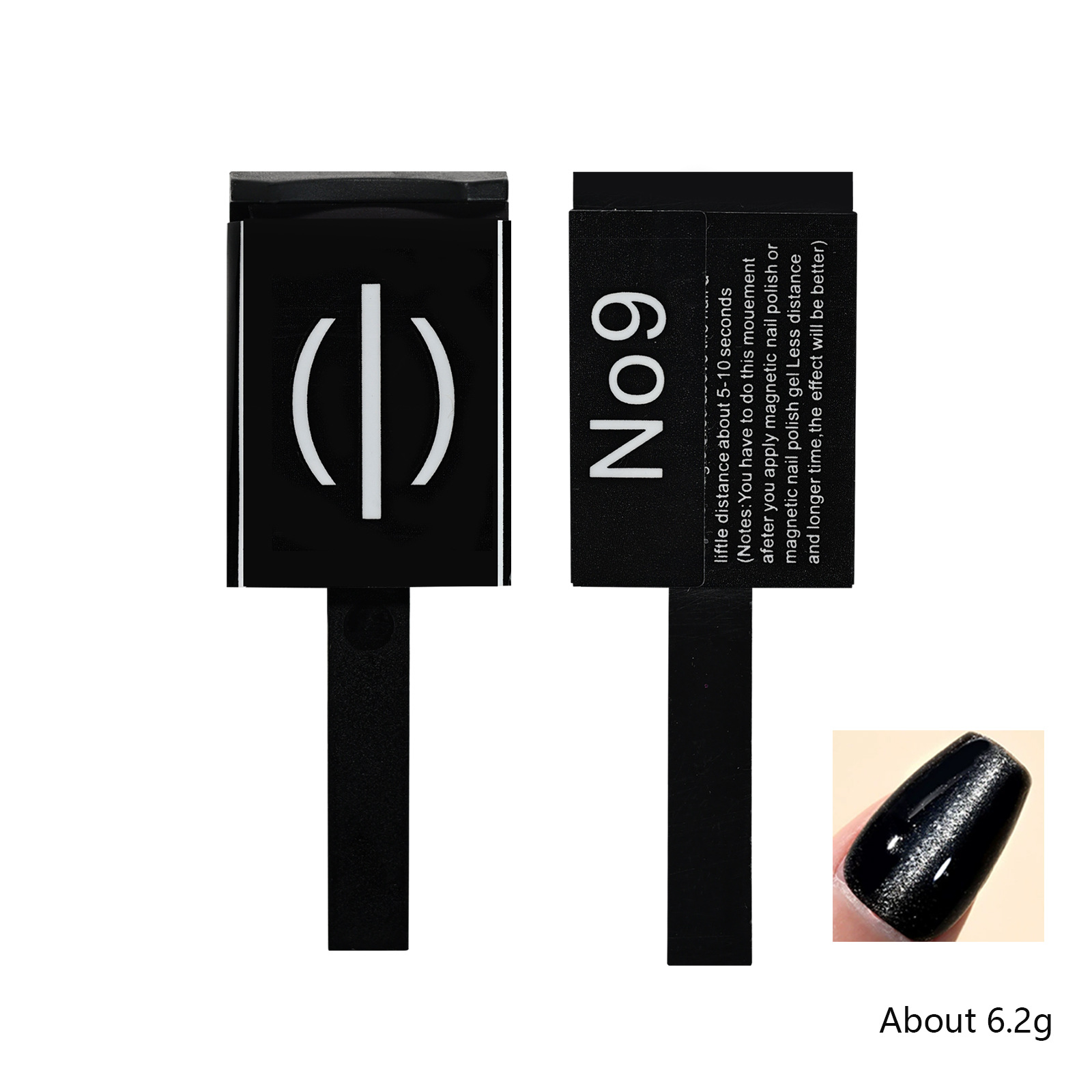 Herramientas para decoración de uñas, imán magnético súper fuerte para ojo de gato con varios estilos, imán para gel de ojo de gato, varita magnética multifuncional pequeña