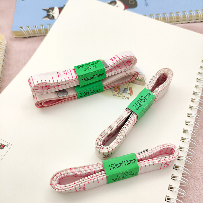 Inch tape measure/Clothing tape measure/Reel tape measure/Market tape measure/Colorful plastic tape measure/Flexible tape measure Length 1.5 meters