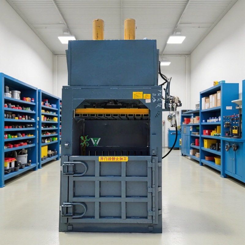 东莞供应现货半自动液压打包机废纸废料压缩机可乐瓶易拉罐压扁机