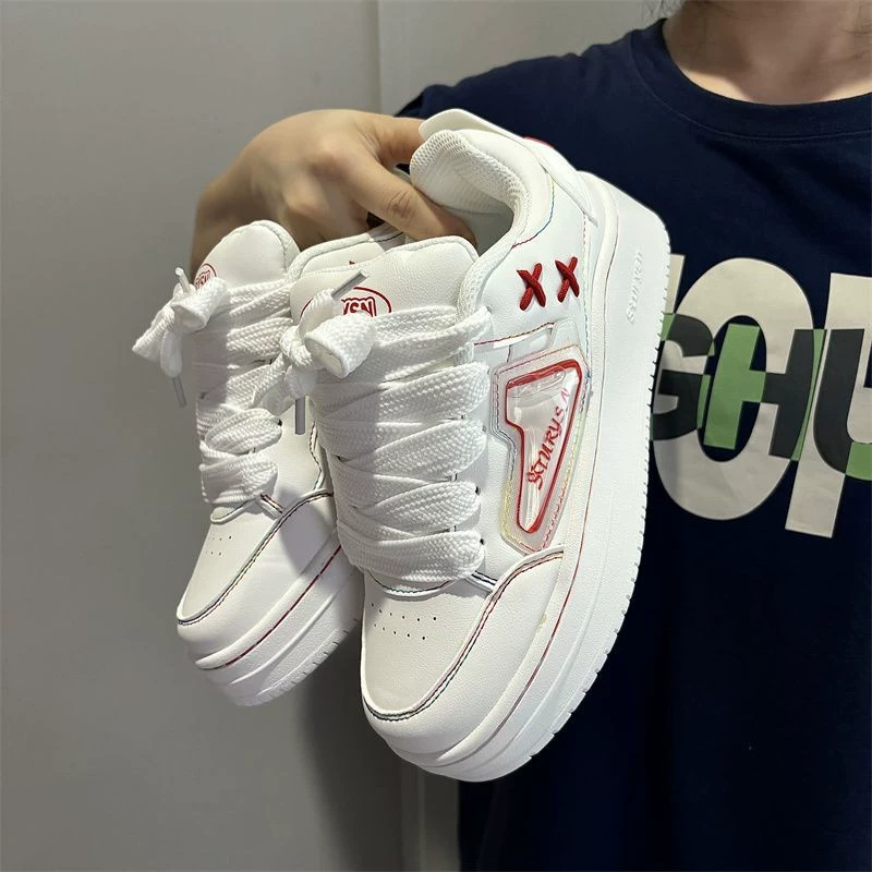 Нишевые дофаминовые уличные снимки с толстым дном для увеличения хлебной обуви