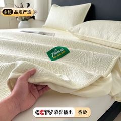 A類母子級高級氷糸凉席三点セットベッド笠金氷豆ソフト畳は夏のマットレスを洗うことができる