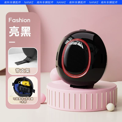 Trunk Storage Box for Yadea, Tailing, Aima, Xinri, and Laima Electric Scooters, Ufo-Style Tail Box (Electric car tail box) - big-q-tail-box-sponge-backrest-black-adapted-to-new-national-standard-models-installed-as-a-replacement-backrest