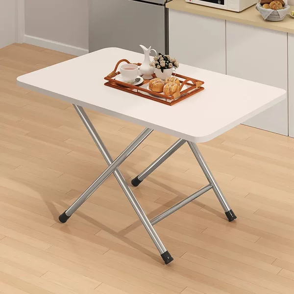 Foldable Table Dining Table Household Small Apartment Dining Table Rental House Simple Small Table Rectangular Stall Table