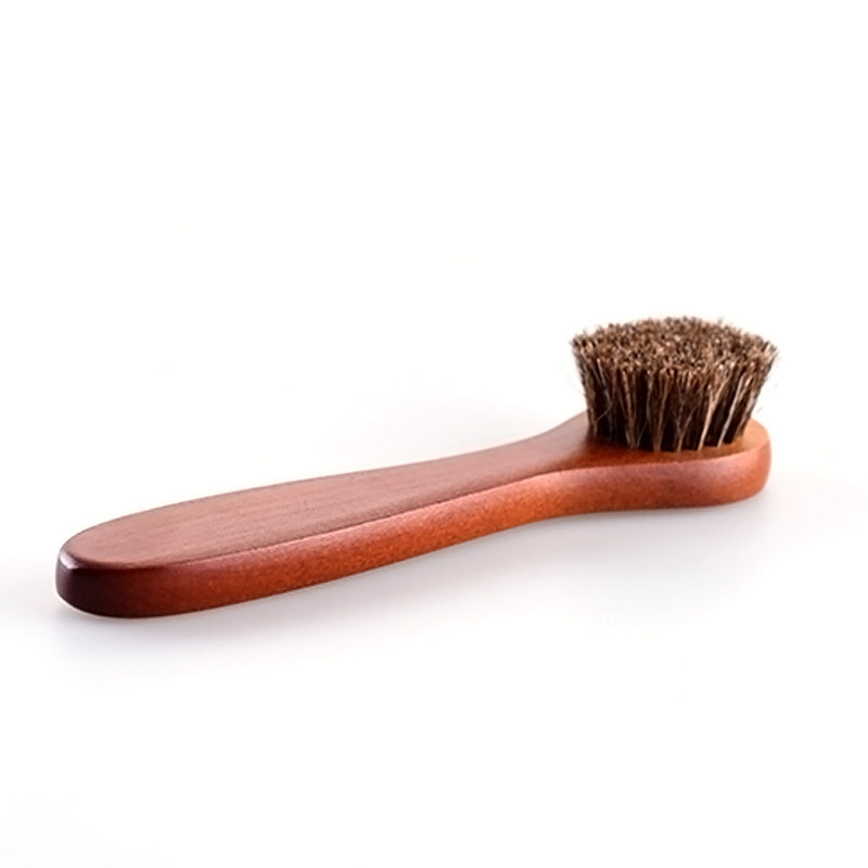 Cepillo de caballo de madera cepillo de zapatos al por mayor cepillo de polidor de zapatos cepillo de polidor de zapatos cepillo de pieles grandes