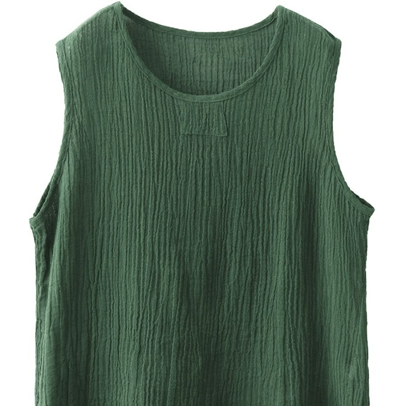 Retro tank top sleevless, (Physicals), loose fit
