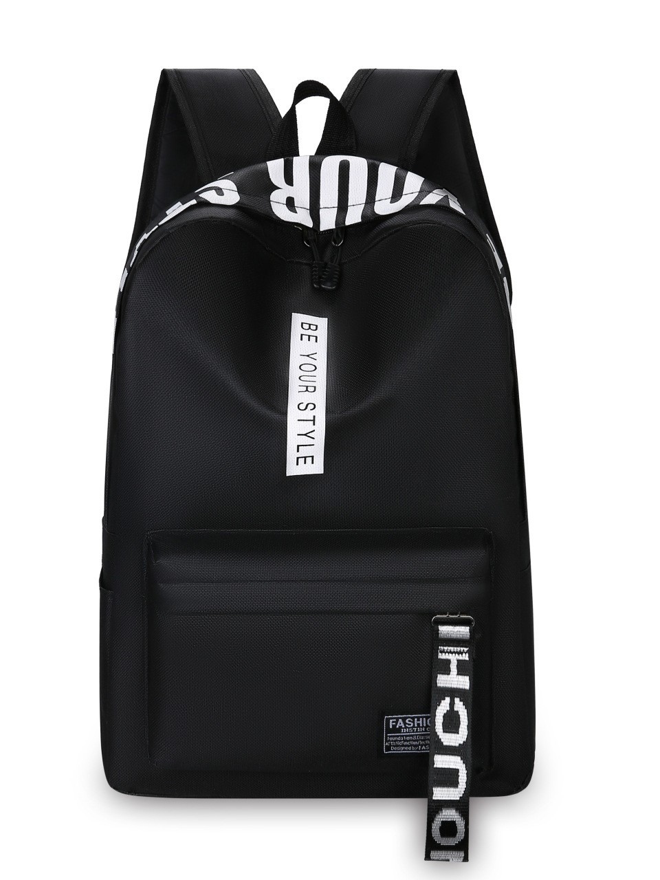 Capacious universal wear-resistant backpack for leisure