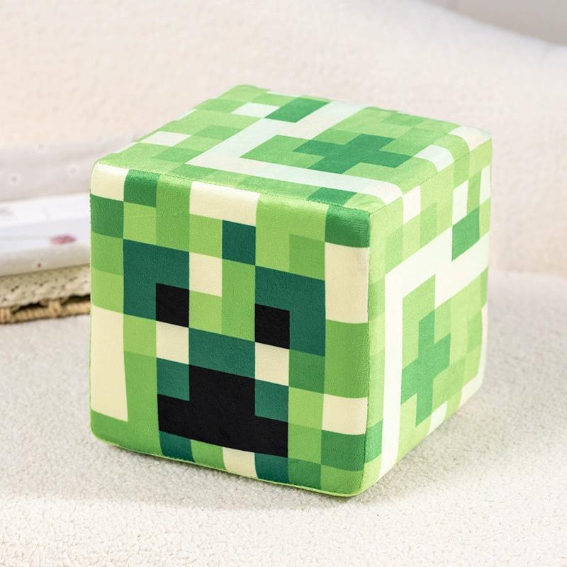 Minecraft, моя мировая коробка, кукольная подушка, игровое периферийное поролоновое место, коробка TNT плюшевые игрушки