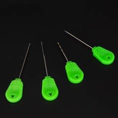 European fishing pill-shaped bait drill, line set, bead threader, four-piece set of crochet bait threading needle wholesale