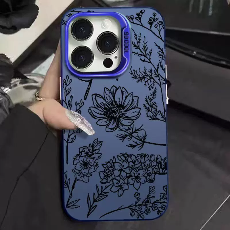 Apple, трендовый совместимый чехол, iPhone 15, iPhone13 Pro, цветочный, iPhone, 15promax, 14, (跨-border trading), pro16