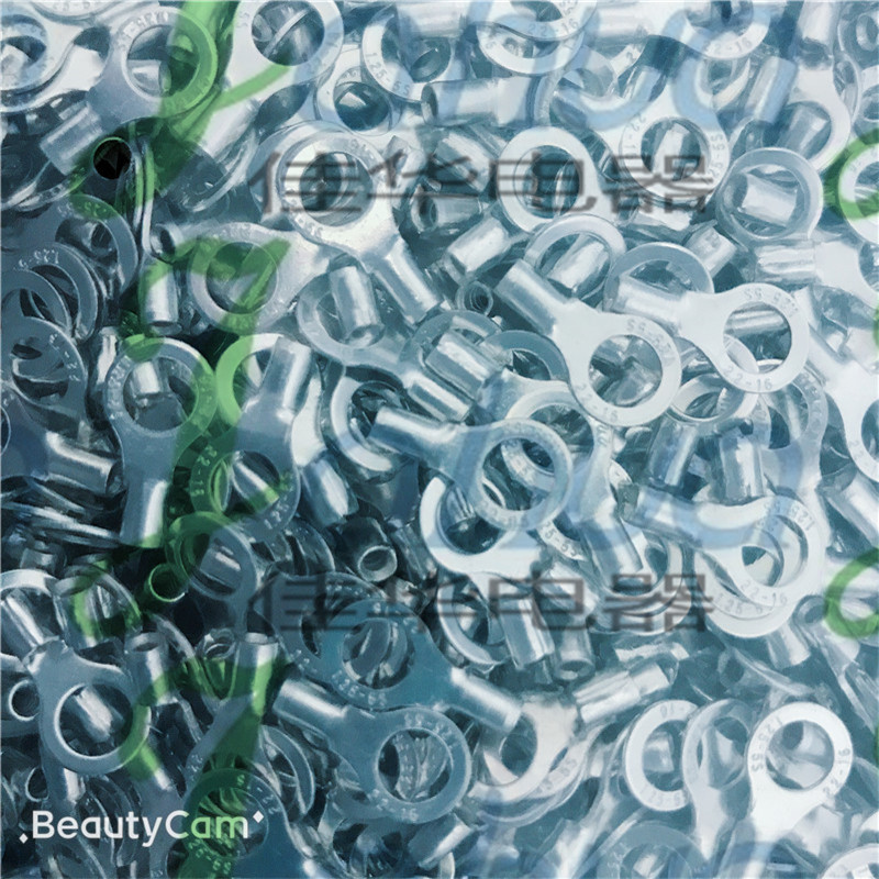 RNB1.25-5S 裸端头 冷压接线端子 铜鼻子 黄铜