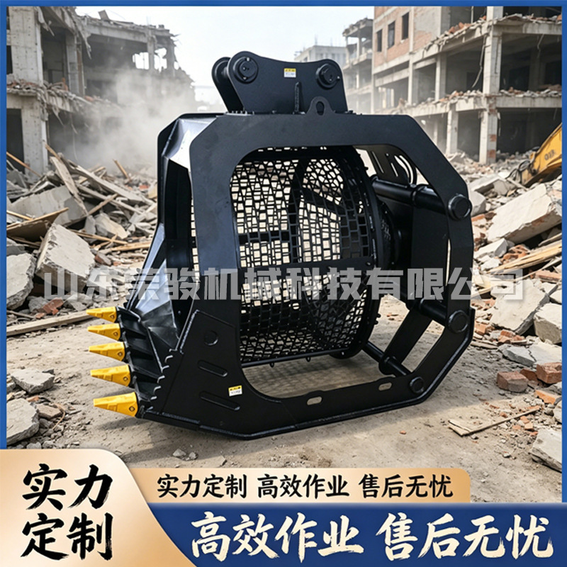Rotary Screening Rotary Drum Screen Separating Sand and Gravel Cleaning Pebbles Screening and Backfilling Excavator Screening Bucket Rotary Screening Rotary Drum Screen Separating Sand and Gravel Cleaning Pebbles Screening and Backfilling Excavator Screening Bucket