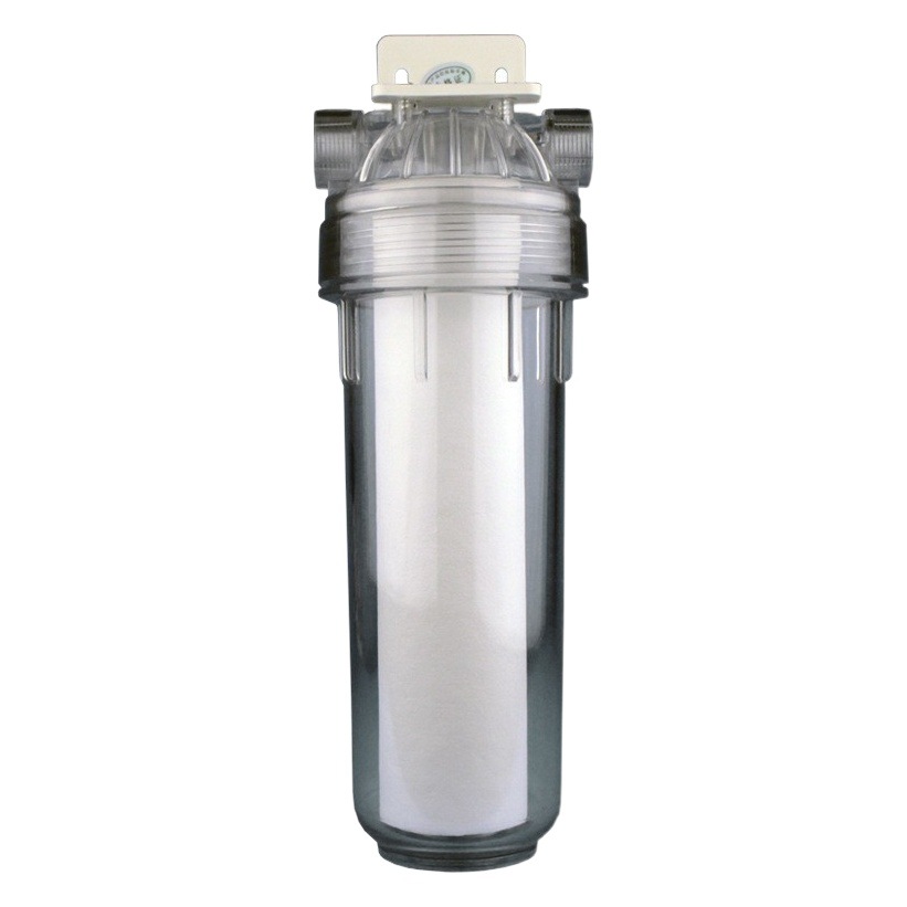Filtro frontal de una etapa PET transparente a prueba de explosiones purificador de agua lavadora doméstica filtro de agua aparato protector