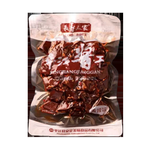 Pingjiang Soybean Dried Fish with Spicy Flavor 125g per pack, Spicy and Numbing Tofu Dried Fish Office Snacks Leisure Snacks