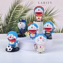 可爱哆啦a梦手办 叮当机器猫创意玩偶卡通桌面摆件蓝胖子玩具礼物