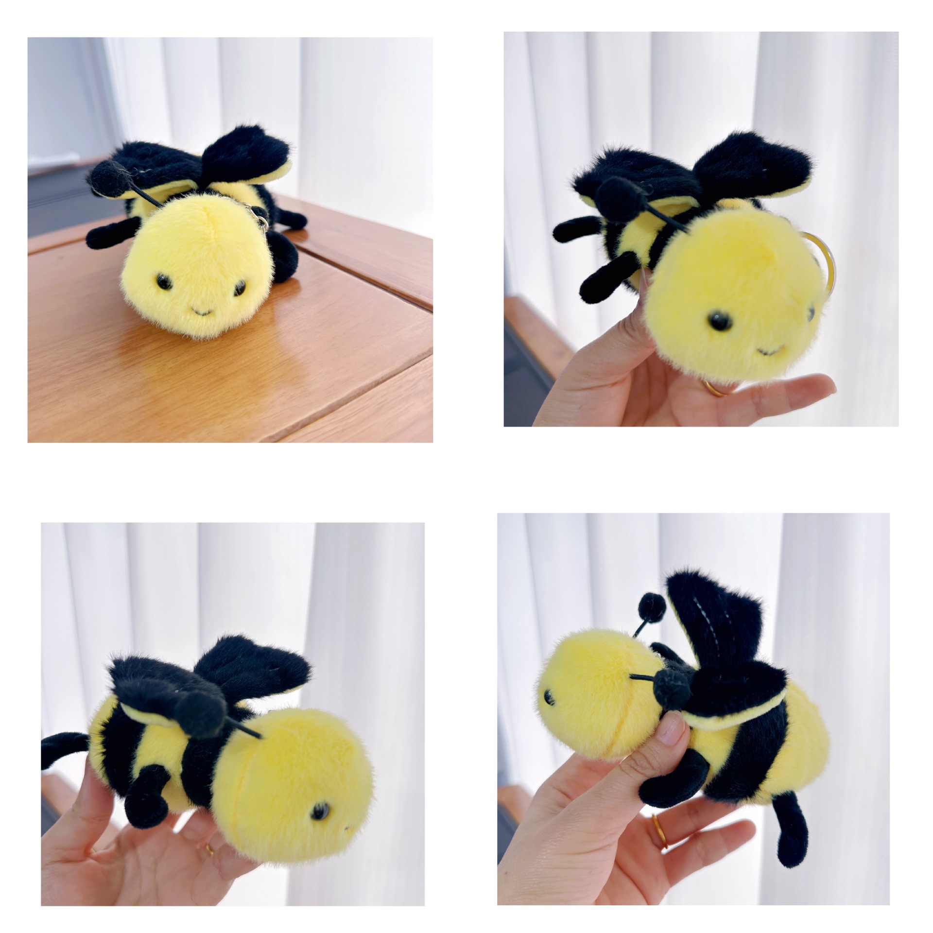 Cuatro pulgadas muñeca de peluche pequeño colgante muñeca llavero muñeca mochila colgante juguete de peluche regalo