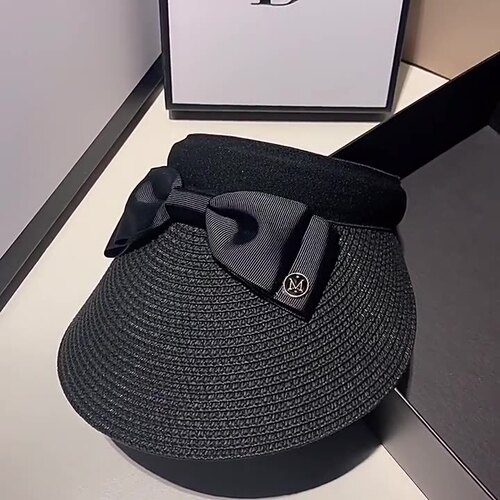 Japanese versatile UV-blocking sun hat, unbrimmed grass hat for women, dropshipping, beach, Korean-style sun hat