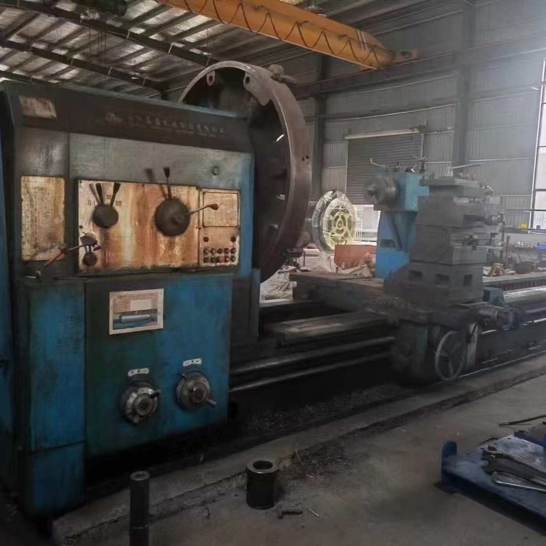 出售二手鑫盛C61200x5米重型卧式车床主轴转速315主电机功率:30