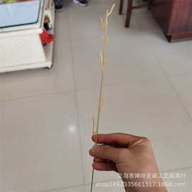 仿真植物仿真花枝配件　人造花花杆配件　单支塑料花枝大量批发