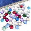 Resin, round gemstone for ring, stone inlay, accessory with accessories, 4-20mm, cat's eye, handmade, Lolita style