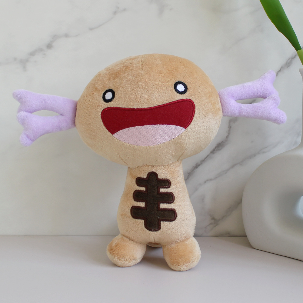 现货跨境Wooper Paldea Plush乌波帕底亚宝可梦游戏公仔毛绒玩具-阿里巴巴