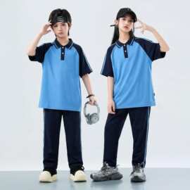 惠东县2026中小学夏季秋季统一校服短袖长袖T恤短裤长裤新款校服