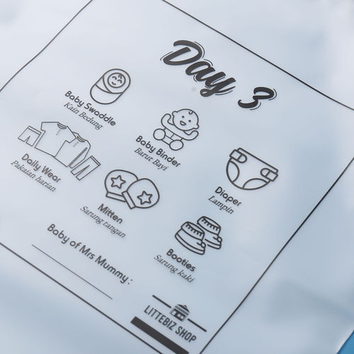 Transparent CPE Zipper Bag for Clothing, Zipper Pouch for Clothes, Underwear and Socks, Sandpaper Zipper Bag with Custom Logo Printing