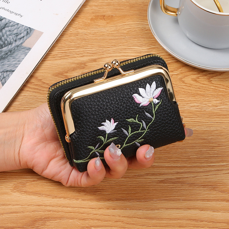 capacious small wallet