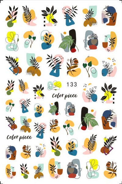 children's cartoon nail stickers for nails