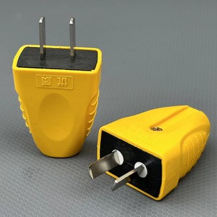 Household two-pole explosion-proof fiberglass two-hole two-phase power supply rotating 2-pin plug power plug without wire high power 16