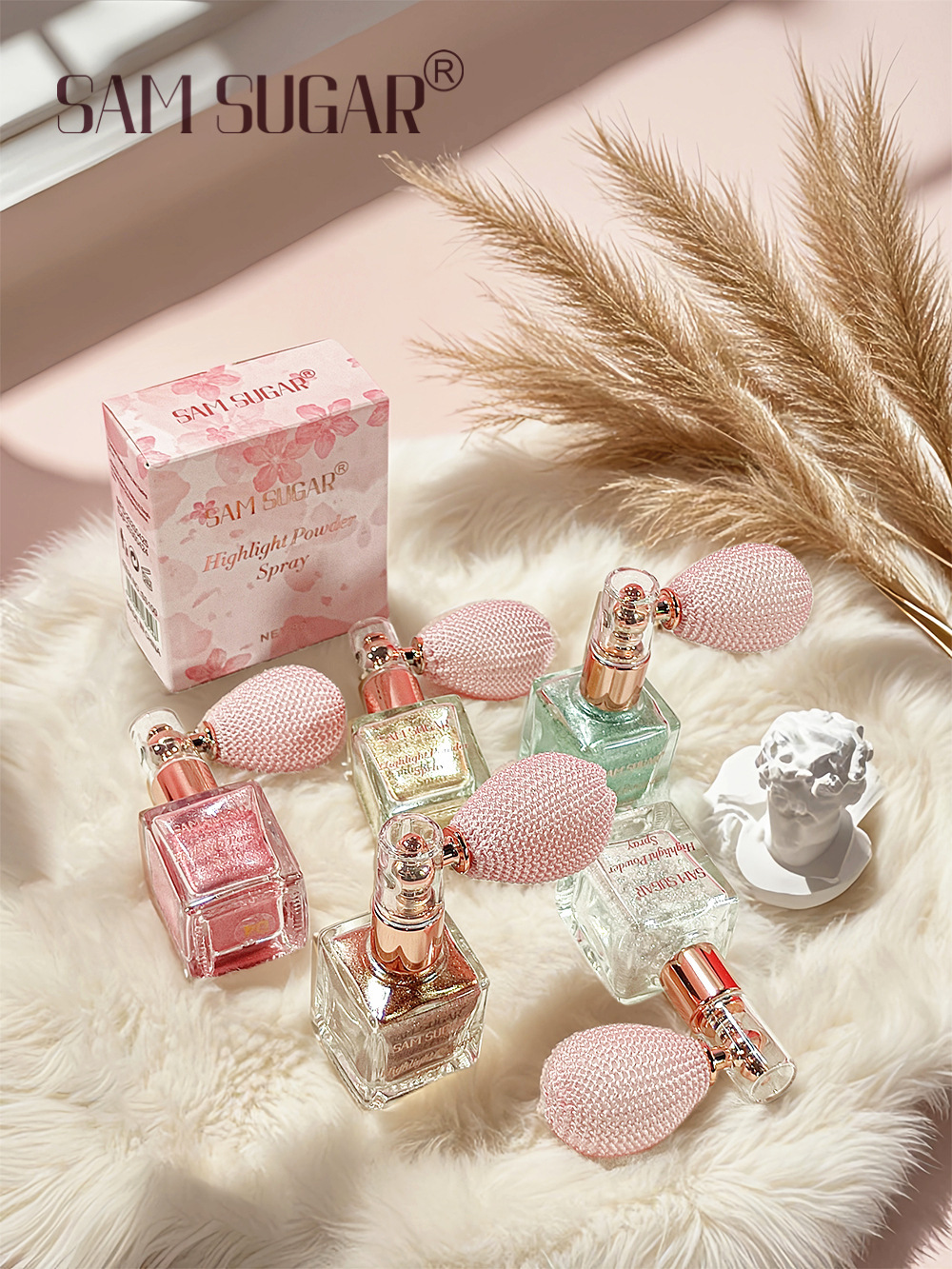 Glitzerndes Highlighter Puder Spray Für Gesicht Und Körper_voghion.com