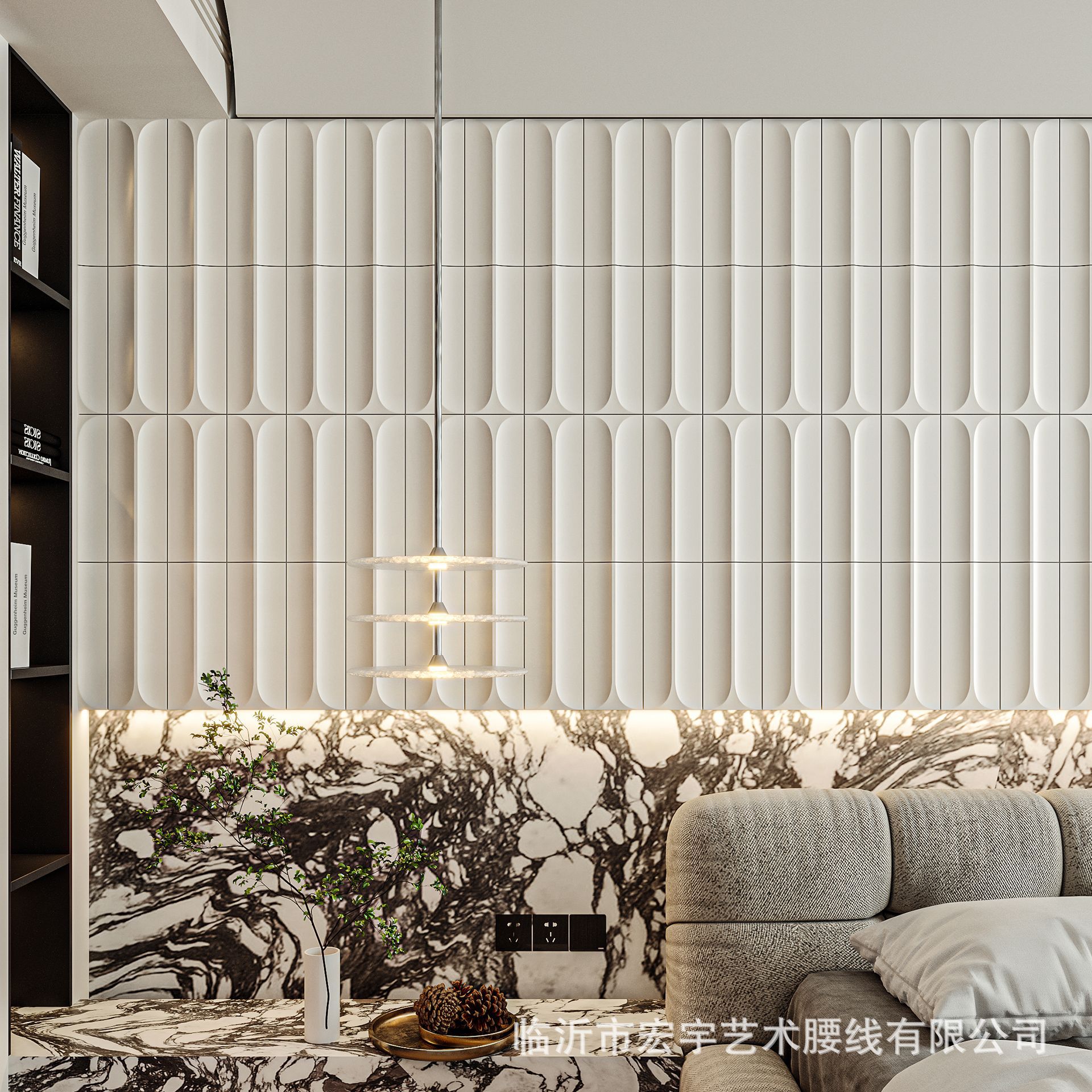 北欧风凹凸拼接背景砖诧寂风手工砖卫生间餐厅民宿装修彩色内瓷砖