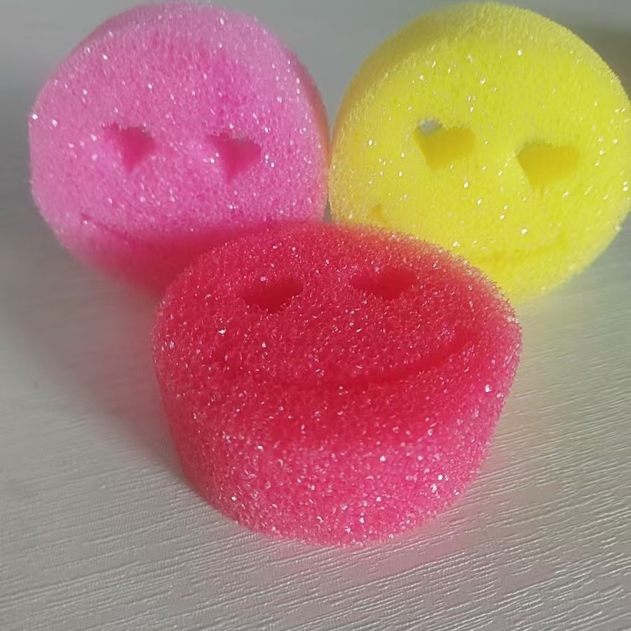 Nueva esponja sensible a la temperatura para lavar platos y limpiar la cocina, esponja de limpieza profesional que absorbe el aceite, potente cepillo quitamanchas para ollas.