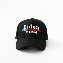 2024選舉純棉棒球帽BIDEN外貿現貨鴨舌帽美國帽子