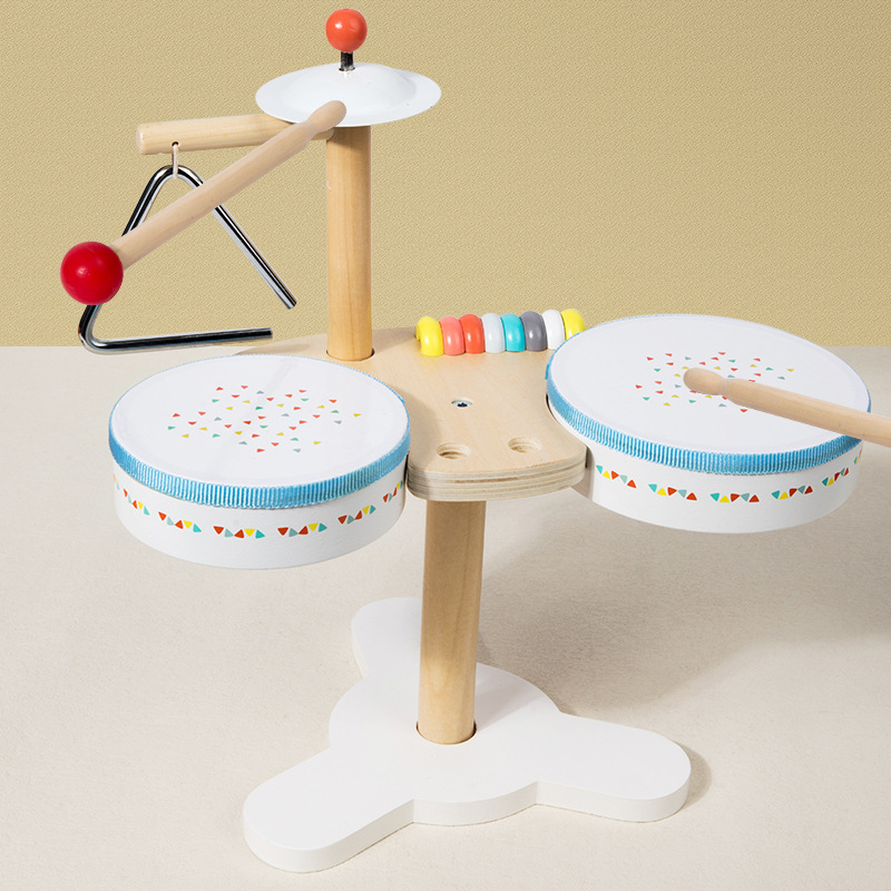 Nuevos productos transfronterizos, batería multifuncional para niños, instrumentos de percusión, rompecabezas para bebés, combinación de cinco tonos, música, juguetes educativos