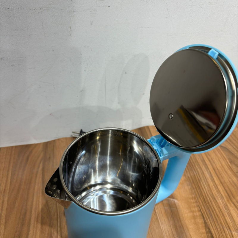 外贸出口电热包胶水壶自动断电双层隔热electrickett