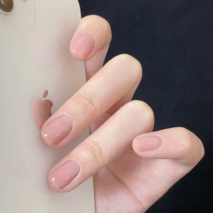 Code piece simple solid color burst white wearing a removable wearing fingernail patch factory wholesale