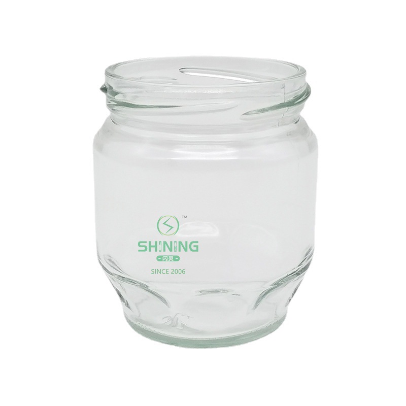 橄榄菜八角瓶酱菜瓶子食品级耐高温密封包装玻璃瓶罐头食品级密封