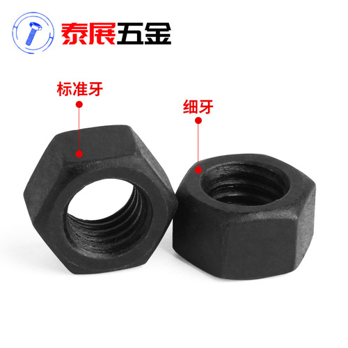 UG73 nut American galvanized grade 5 inch nut American fine tooth hexagonal nut 1/4--2 inch 8.8 grade hexagonal