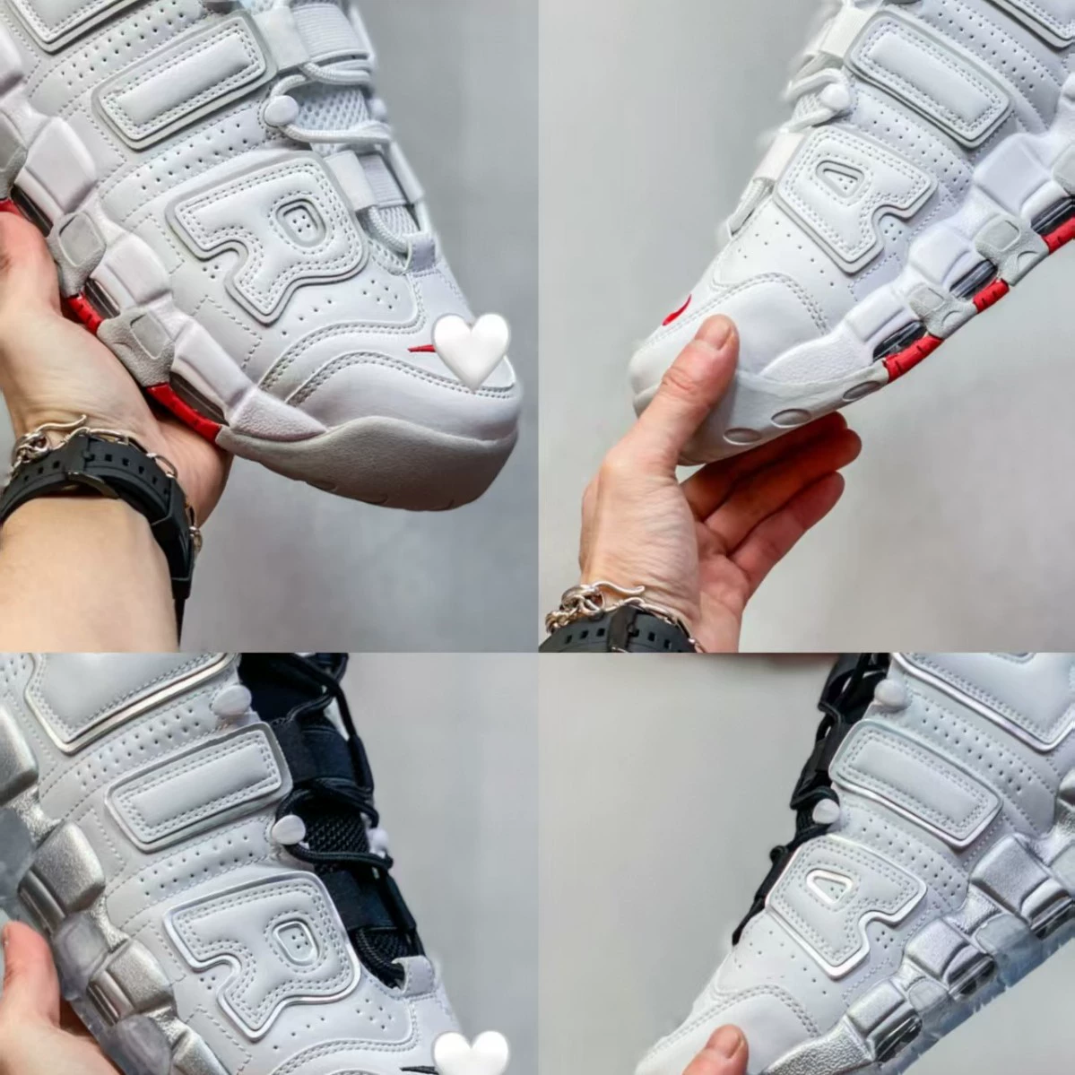 Company-Level Wmns Air More Uptempo Pippen First Generation Series Classic Versatile Casual Basketball Shoes Company-Level Wmns Air More Uptempo Pippen First Generation Series Classic Versatile Casual Basketball Shoes