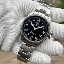 復刻運動《星際穿越》墨菲同款手表精鋼防水飛行員男士機械夜光表