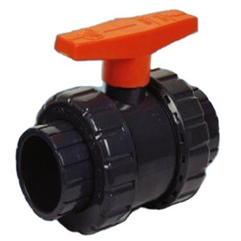 源头厂家直供深灰色耐用防腐耐热cpvc球阀水管配件管件